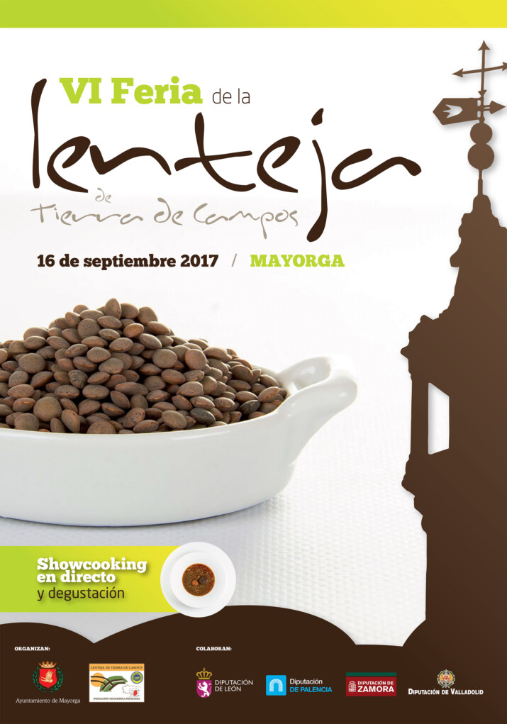 Cartel Feria de la Lenteja de Tierra de Campos 2017